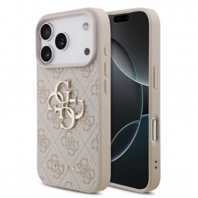 Apple iPhone 17 Pro kotelo - Guess PU 4G Metal Logo