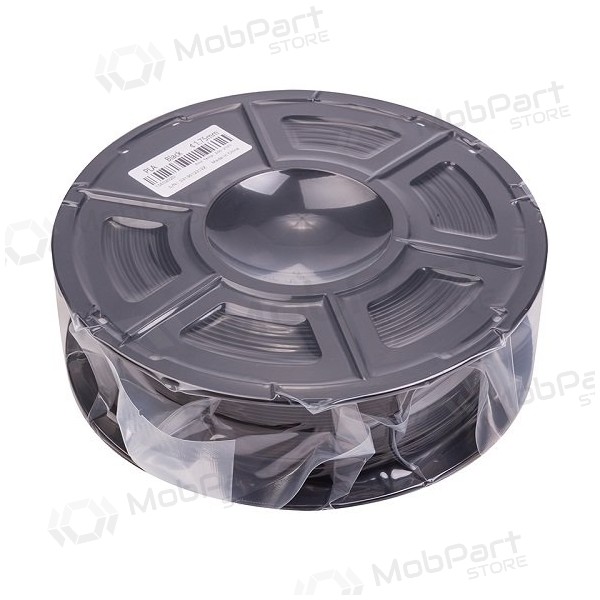 3D spausdinimo plastikas PLA, 1.75mm, 1kg, musta 3D spausdinimo plastikas PLA, 1.75mm, 1kg, musta