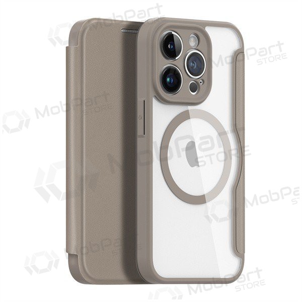Apple iPhone 13 / 14 kotelo - Dux Ducis Skin X Pro (ruskea)