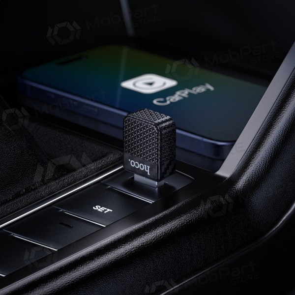 Langaton CarPlay-sovitin Hoco HU3 musta