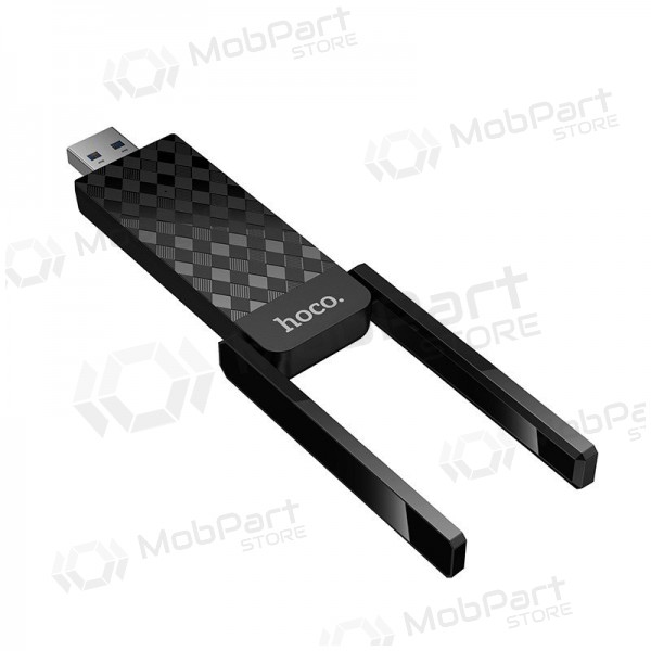 USB Wi-Fi-sovitin Hoco HI34 USB 3.0 Wi-Fi 6 musta