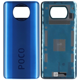 Galinis dangtelis Xiaomi Poco X3 Pro/X3/X3 NFC Frost Blue alkuperäinen (service pack)