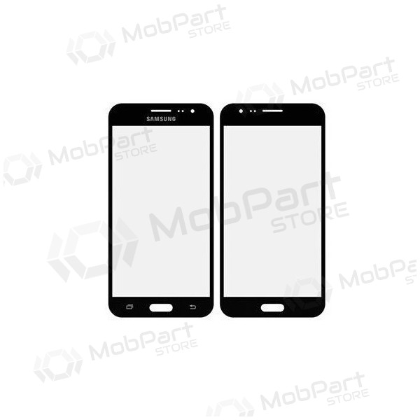 Samsung J320F Galaxy J3 (2016) Näytön lasi (musta) (for screen refurbishing)