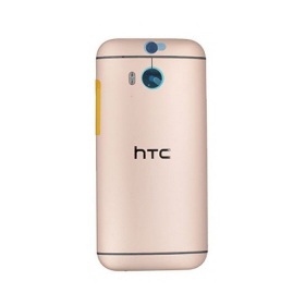 HTC One M8 takaakkukansi (kultainen) (käytetty grade A, alkuperäinen)
