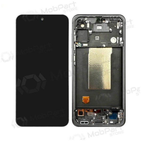 Samsung Galaxy A36 näyttö (musta) (kehyksellä) (OLED) Samsung Galaxy A36 näyttö (musta) (kehyksellä) (OLED)