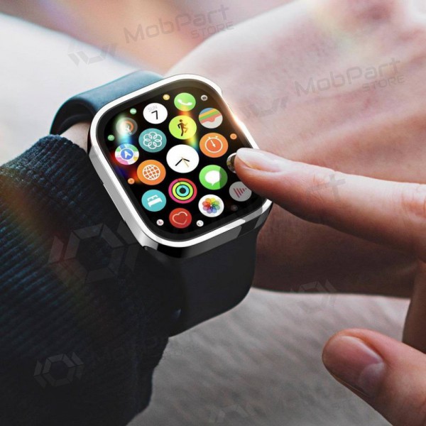 Apple Watch 44mm LCD apsauginis stikliukas / puhelinkotelo / suojakotelo 