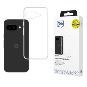 Google Pixel 10a kuoret - 3MK Clear Case (läpinäkyvä)