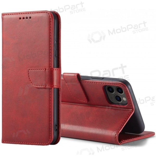Suojakuori Wallet Case Xiaomi Redmi 15 4G/Redmi 15 5G punainen