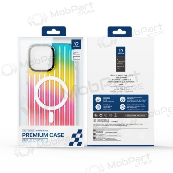 Samsung Galaxy S25 Ultra kotelo - Dux Ducis Zest (Gradient Rainbow)