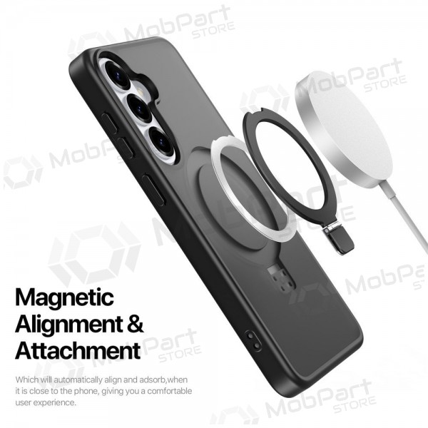 Samsung Galaxy S26 Ultra kotelo - Dux Ducis Yind Magnetic Stand (musta)