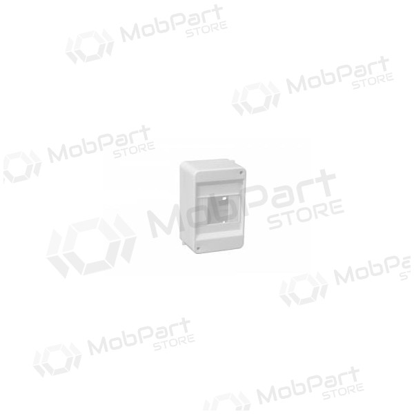 Pawbol 5 mod. virštinkinis skydelis C.2065 (be durelių,kanssa įžeminimo gnybtais, valkoinen)