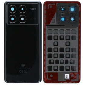 Xiaomi POCO X6 Pro 5G takakansi (musta) (alkuperäinen)