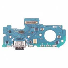 Samsung A356 Galaxy A35 5G latauspistorasian ja mikrofonin liitin (latausliitin) (service pack) (alkuperäinen)