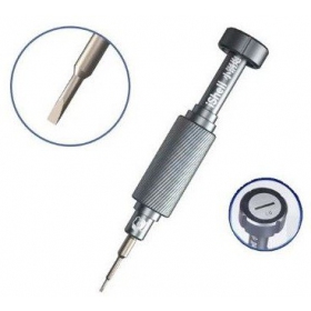 Tasapää ruuvimeisseli (-) 1.0mm Mechanic iShell Mortar Mini