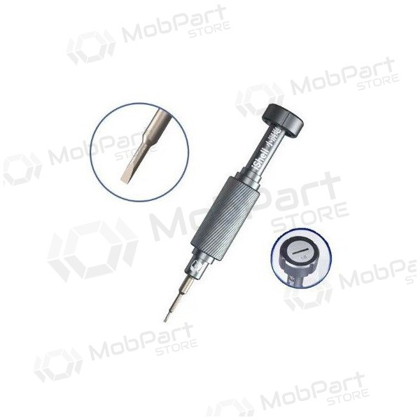 Tasapää ruuvimeisseli (-) 1.0mm Mechanic iShell Mortar Mini