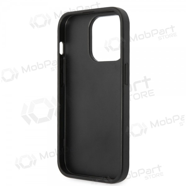Apple iPhone 14 Pro kotelo - Guess PU 4G Metal Logo (harmaa)