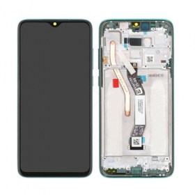 Xiaomi Redmi Note 8 Pro näyttö (vihreä) (kehyksellä) (service pack) (alkuperäinen)