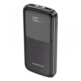 Ulkoinen paristo Power Bank Borofone BJ17 2xUSB 10000mAh musta