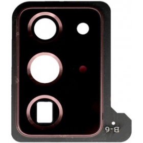 Samsung N985 / N986 Galaxy Note 20 Ultra kameran linssi (bronzinis) (kehyksellä)