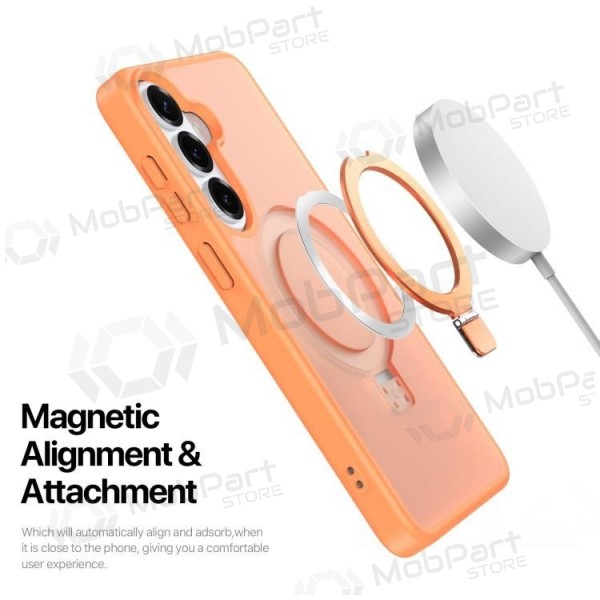 Samsung Galaxy S26+ kotelo - Dux Ducis Yind Magnetic Stand (oranssi)