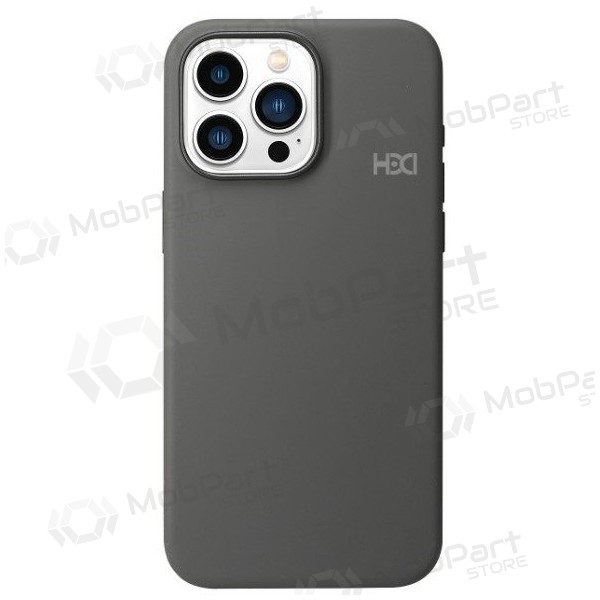 Apple iPhone 17 Pro Max suojakuori - HDD Silicone MagSafe Case (tummanharmaa)