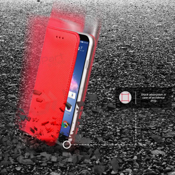 Apple iPhone 13 Pro kotelo - Smart Magnet (punainen)