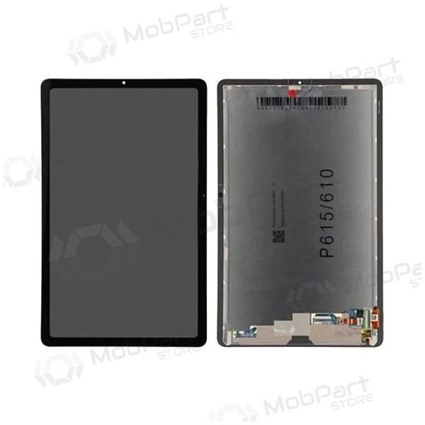 Ekranas Samsung P610/P615/P613/P619/P620/P625 Tab S6 Lite 10.4kanssa lietimui jautriu stikliuku musta ORG