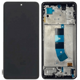 Xiaomi Redmi Note 13 4G näyttö (musta) (kehyksellä) (OLED)