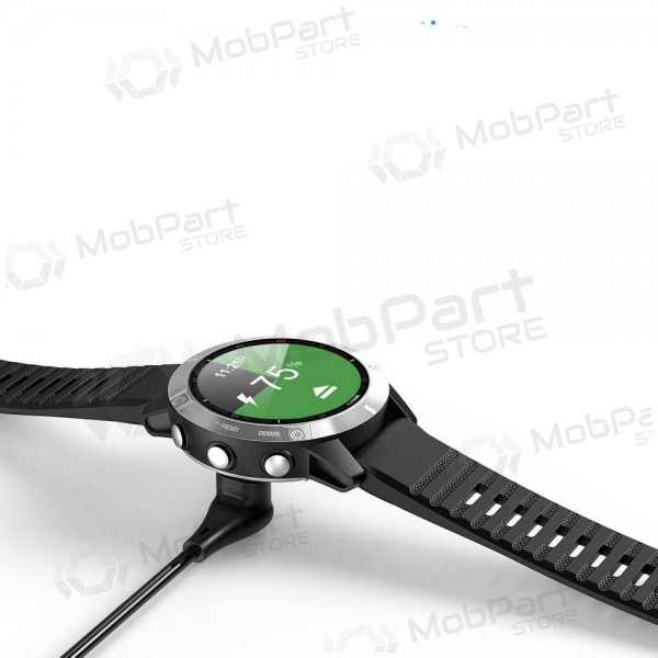 Kaapeli Reach USB-A to Garmin Watch 1.0m musta