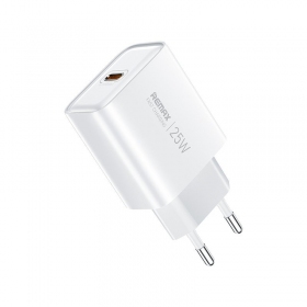Puhelimen laturi Remax RP-U137 25 W USB-C valkoinen