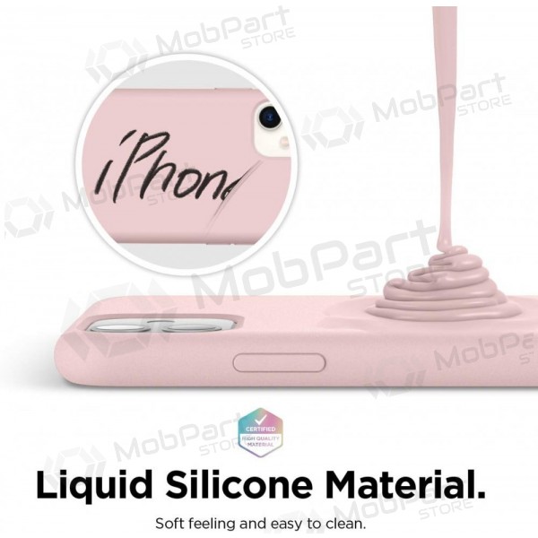Samsung Galaxy A27 kotelo - Liquid Silicone - 1.5mm vaaleanpunainen