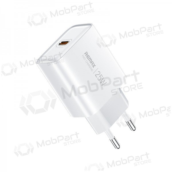 Puhelimen laturi Remax RP-U137 25 W USB-C valkoinen