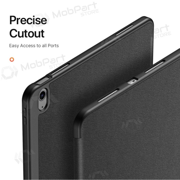Apple iPad Air 13 (2024, 2025, 2026) kotelo - Dux Ducis Domo (musta)