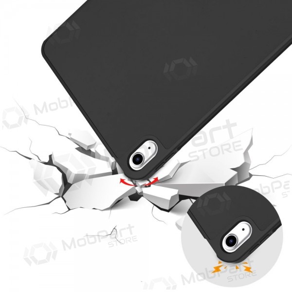 Apple iPad 10.9 2022, iPad 11 2025 kotelo - Tech-Protect SmartCase Pen Holder (musta)