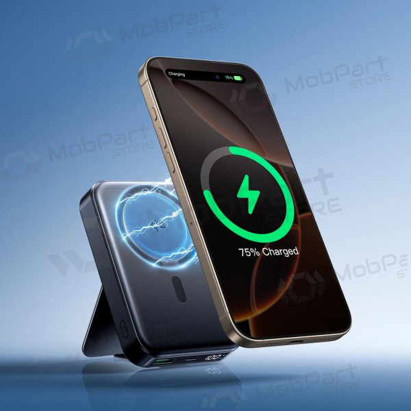 Ulkoinen paristo Power Bank Joyroom JR-PBM11 22.5W Qi2 Magnetic Wireless 10000mAh musta