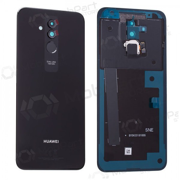 Huawei Mate 20 Lite takaakkukansi (musta) (käytetty grade A, alkuperäinen)