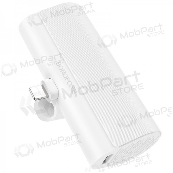 Ulkoinen paristo Power Bank Borofone BJ35 Lightning 5000mAh valkoinen