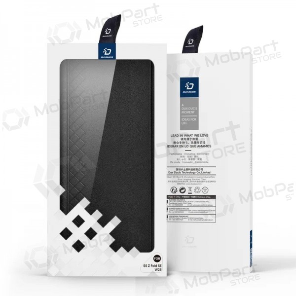Samsung Galaxy Z Fold SE kotelo - Dux Ducis Bril (musta)