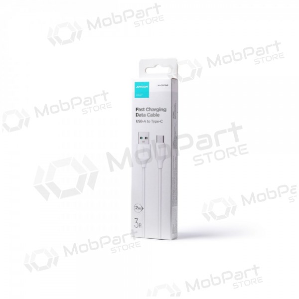 USB kaapeli Joyroom S-UC027A9 USB to Type-C 3A 2.0m valkoinen