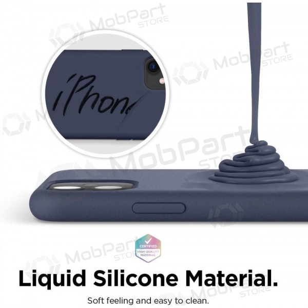 Samsung Galaxy S26 FE kotelo - Liquid Silicone 1.5mm tummansininen