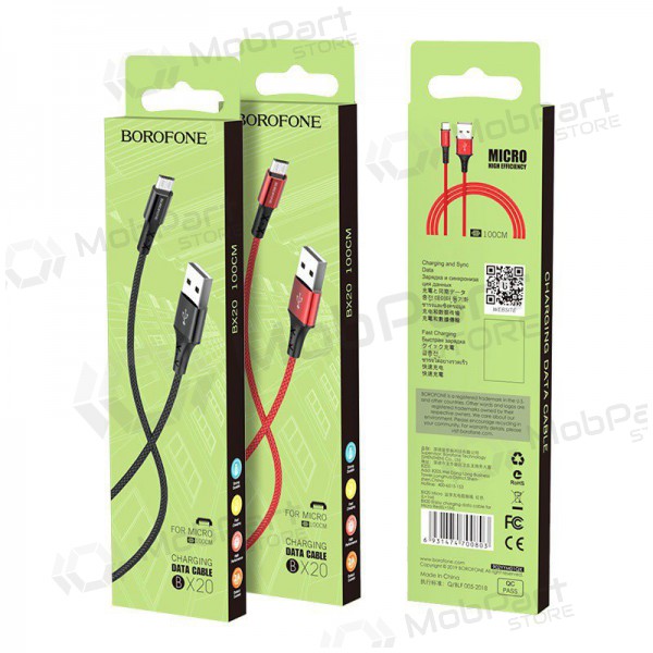 USB kaapeli BOROFONE BX20 Enjoy 