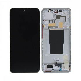 Xiaomi 12T, 12T Pro näyttö (hopea) (kehyksellä) (alkuperäinen)
