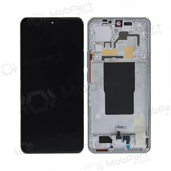 Xiaomi 12T, 12T Pro näyttö (hopea) (kehyksellä) (alkuperäinen) Xiaomi 12T, 12T Pro näyttö (hopea) (kehyksellä) (alkuperäinen)