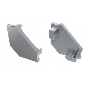 Aklė profiliui Lumines C (harmaa, be skylės)