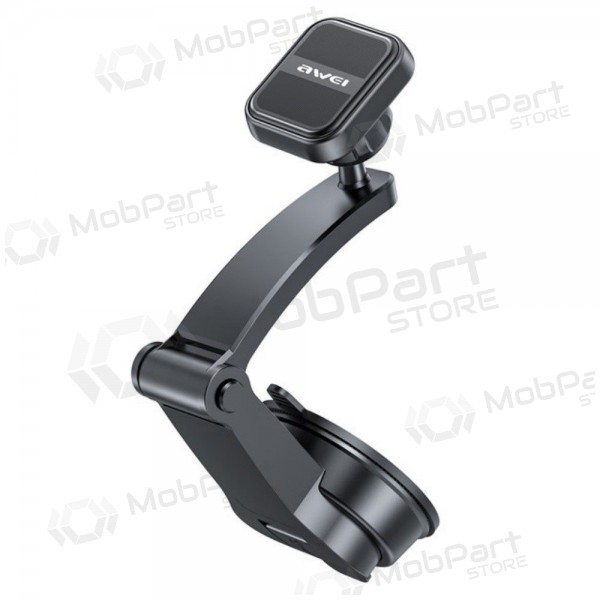 Auton matkapuhelinpidike Awei X54 Magnetic (dashboard/windshield) musta