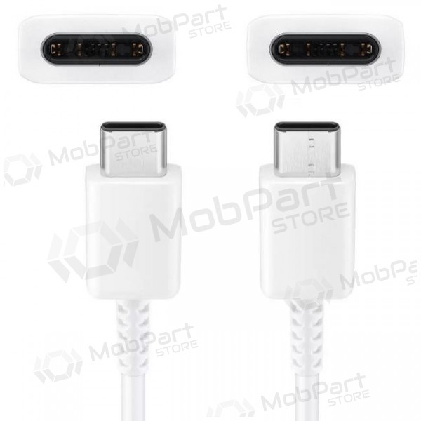 USB kaapeli alkuperäinen Samsung EP-DA705BWE 25W 3A Type-C-Type-C 1.0m valkoinen