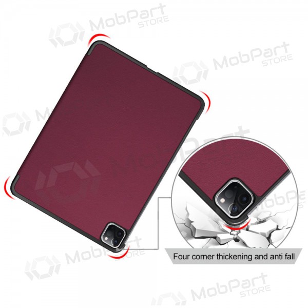 Suojakuori Reach Smart Leather Xiaomi Redmi Pad Pro 12.1 tamsiai punainen Suojakuori Reach Smart Leather Xiaomi Redmi Pad Pro 12.1 tamsiai punainen