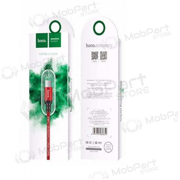 USB kaapeli HOCO X14 Times speed 