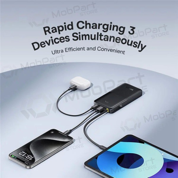 Ulkoinen paristo Power Bank Baseus Bipow 2 20W 10000mAh musta P10077101113-00