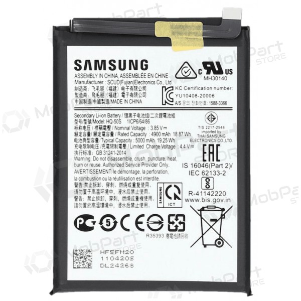 Samsung Galaxy A02s, A03, A03s akku, akku (alkuperäinen)